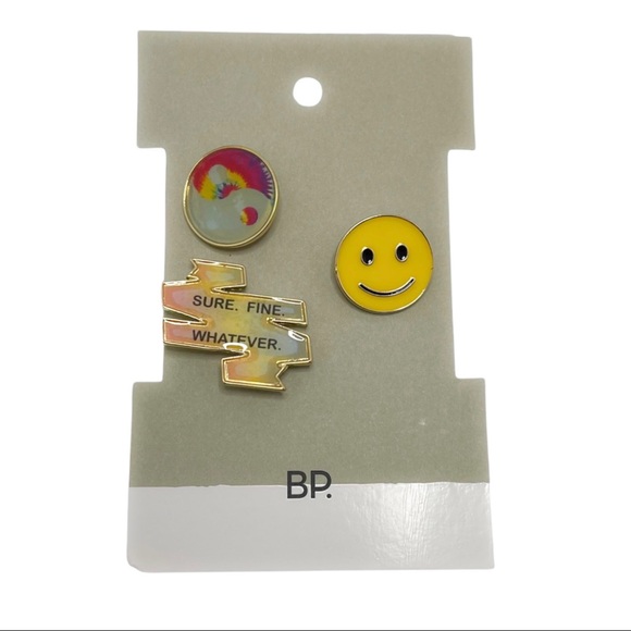 BP. Expression Lapel Pins Set Of Three - Picture 5 of 5